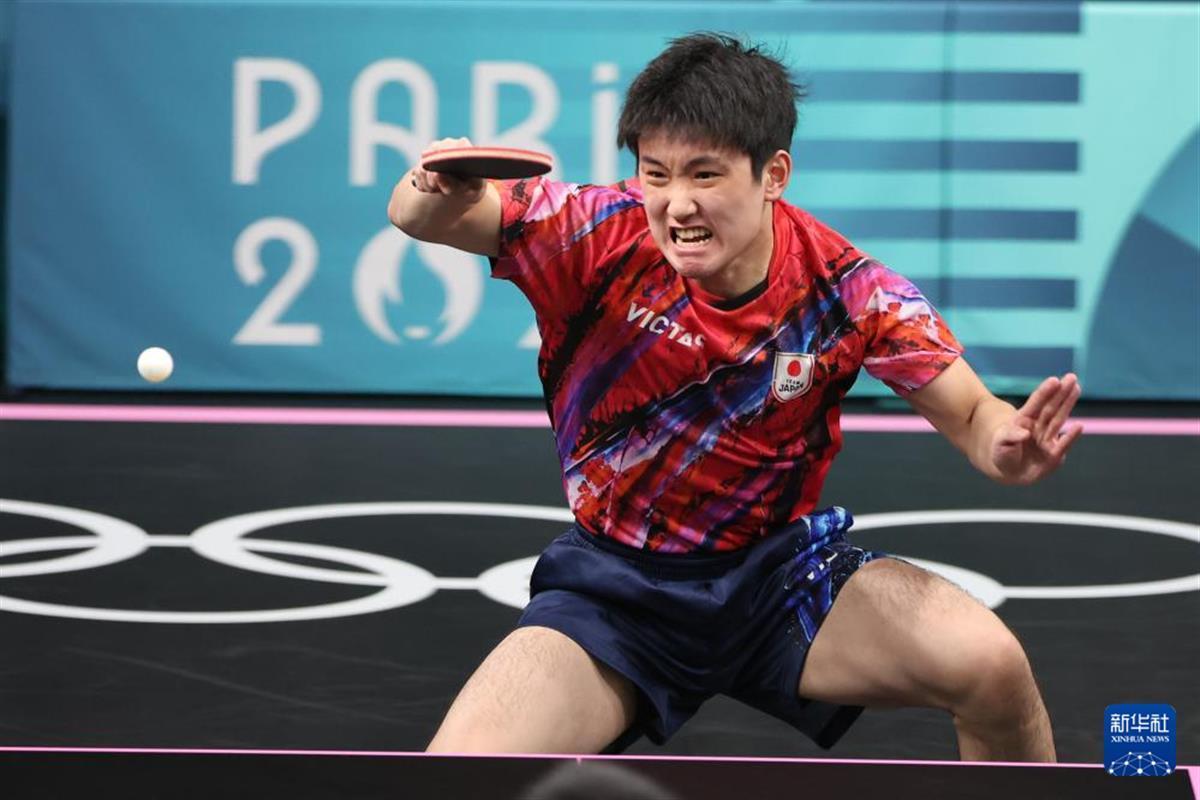 日本队绝杀奥地利队，张本智和高光表现