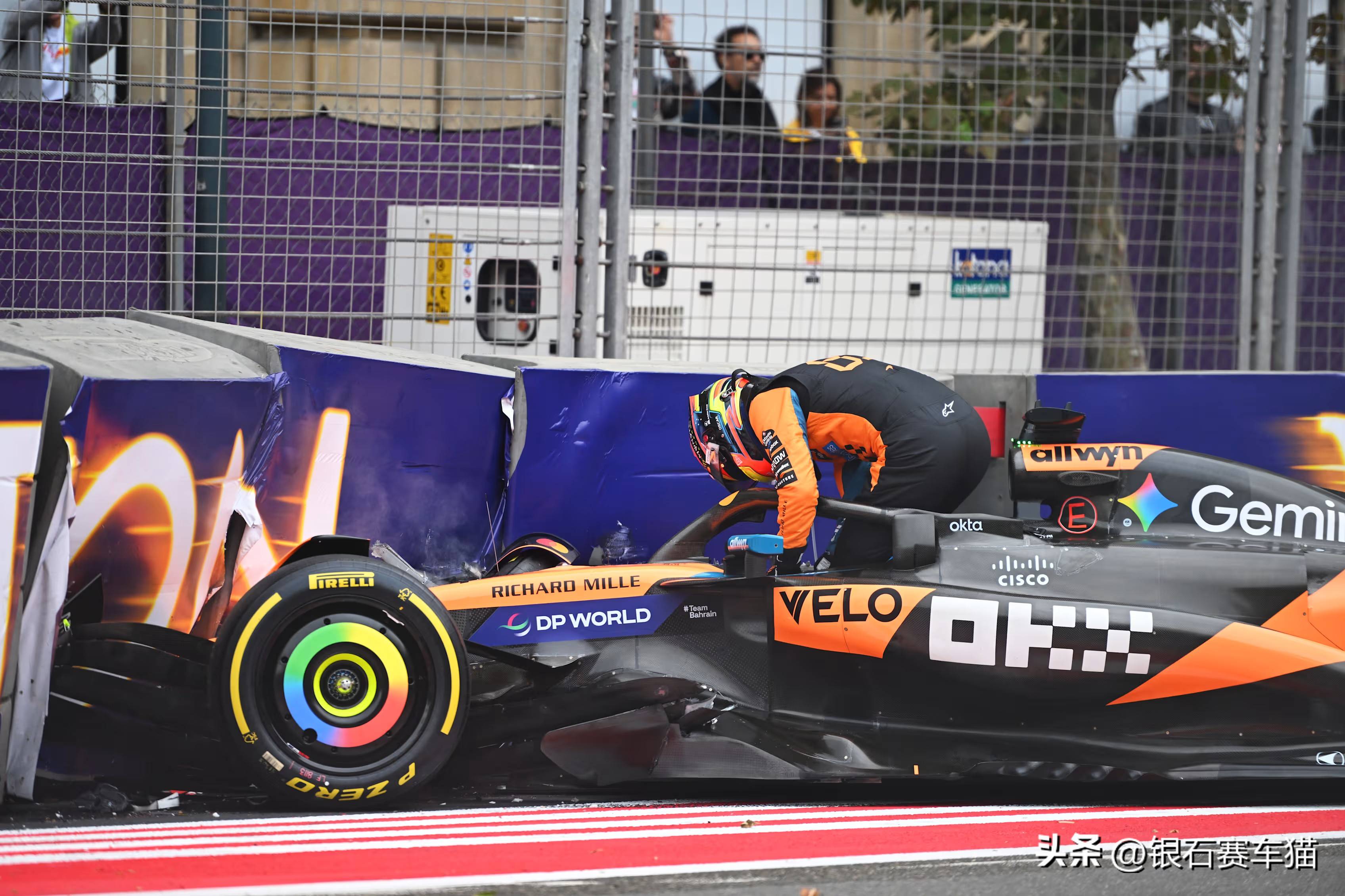 迈凯伦完胜哈斯车队,诺里斯扛起全队 迈凯伦完胜哈斯车队,诺里斯扛起全队