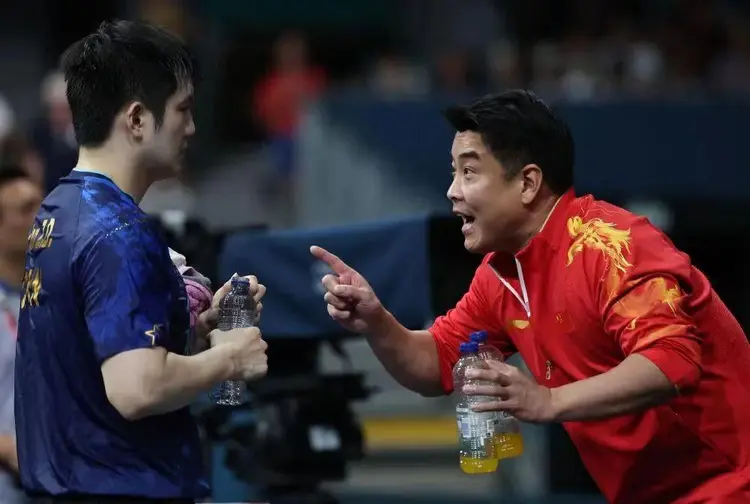 法国乒乓球队绝地反击英国乒乓球队，王皓统治全场